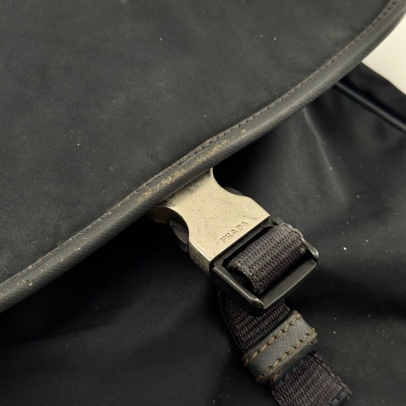 Prada Nylon Messenger Bag – Classic Black - Picture 5 of 9